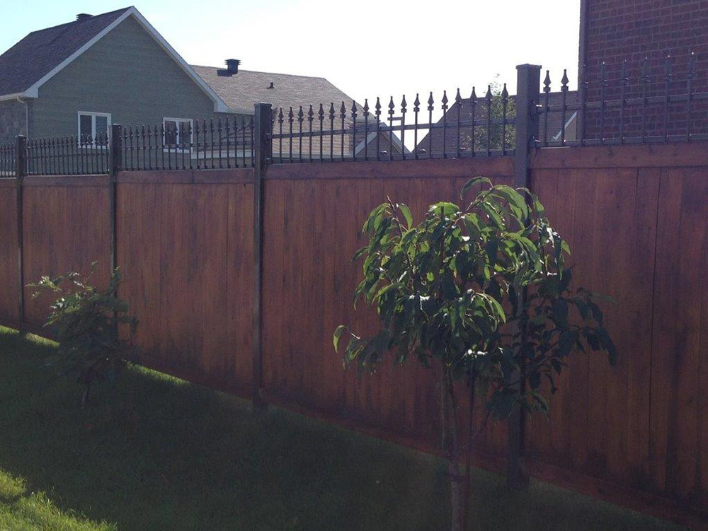 Pool fence privacy fence Charlesbourg