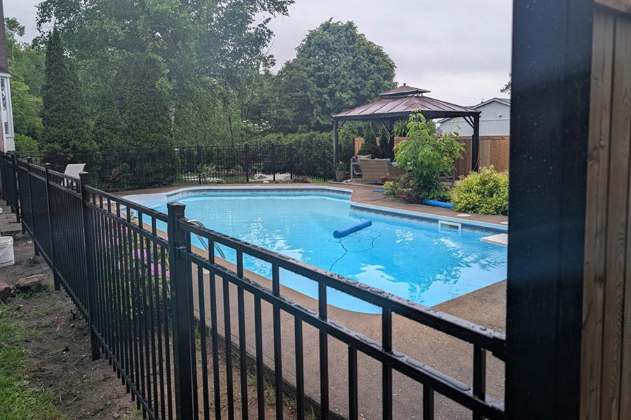 Clôture de piscine Saint-Apollinaire