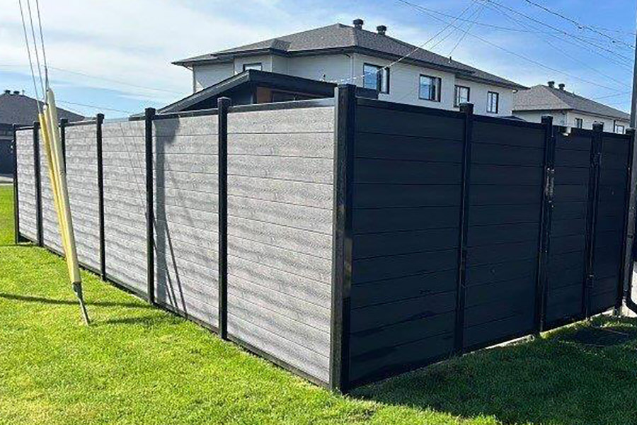 Privacy fence Québec Pont-Rouge